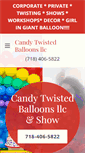Mobile Screenshot of candytwistedballoons.com
